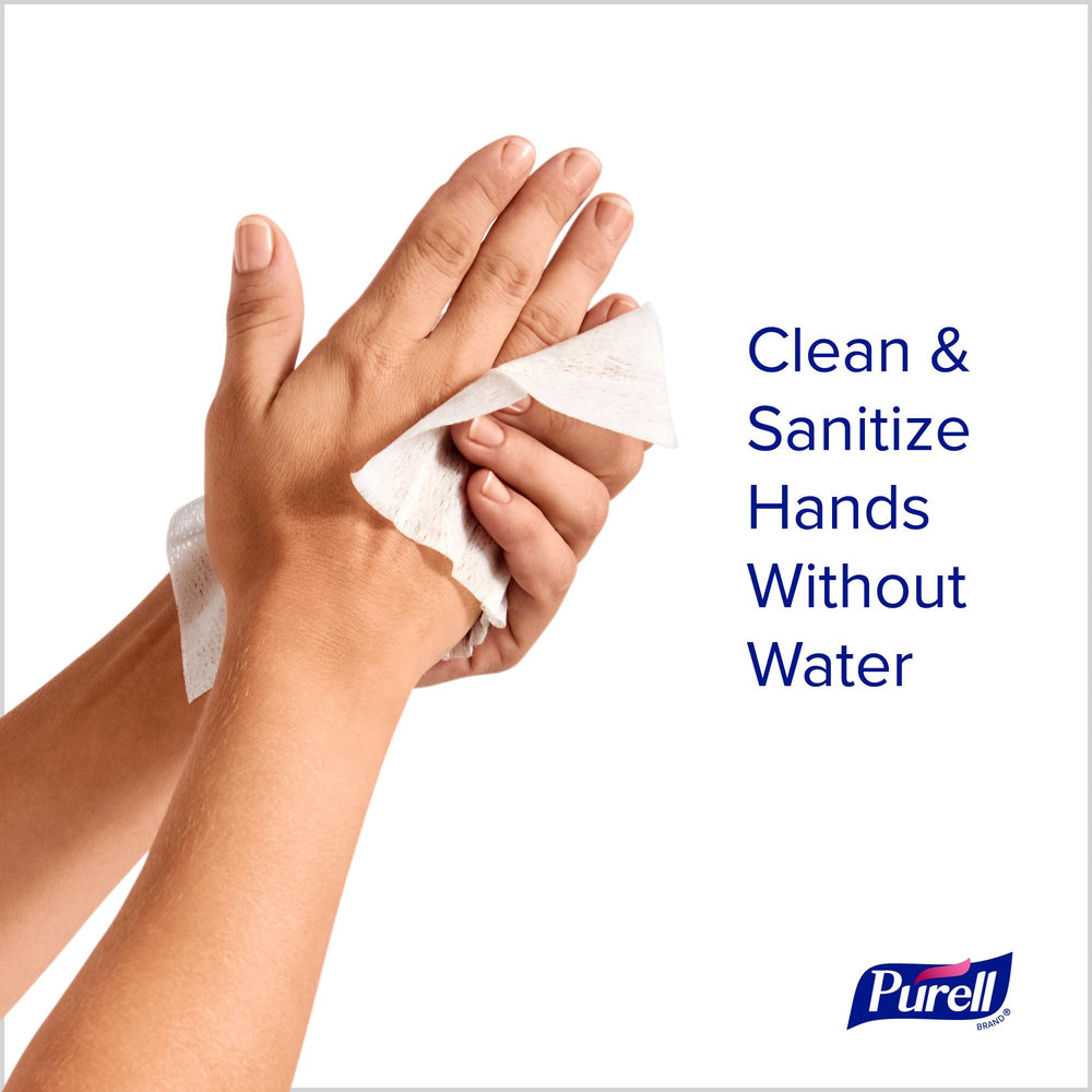 Purell toallita empaquetada individual lista para llevar y mantener humedad