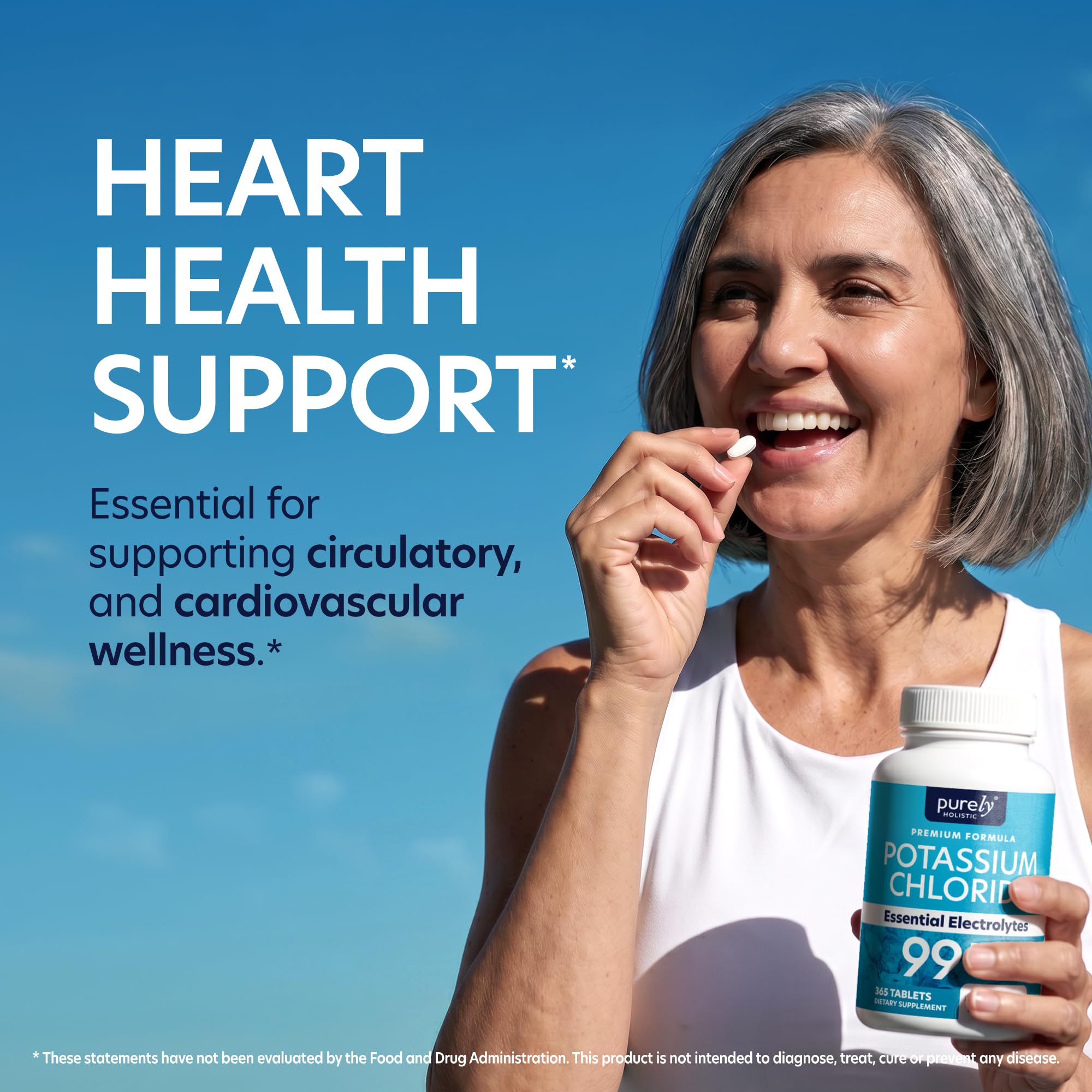 Purely Holistic etiqueta nutricional clara que facilita información segura