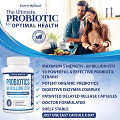 Purely Optimal sello GMP que certifica calidad y fabricación segura del producto