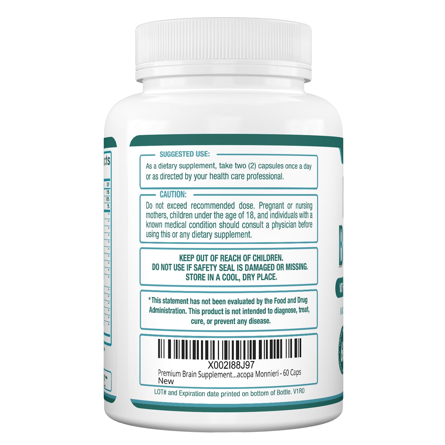 Detalle de ingrediente Lion’s Mane en envase Purely Optimal para memoria