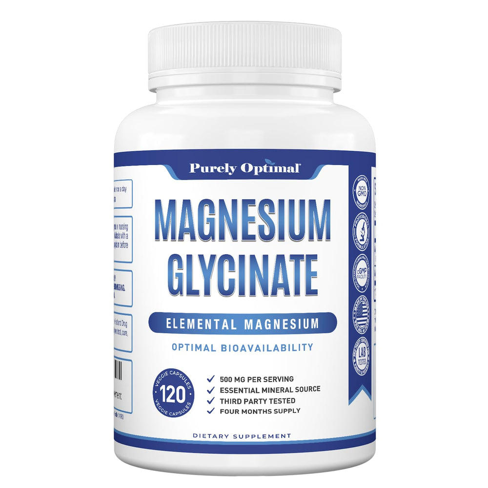 Purely Optimal producto en entorno relajado para apoyar rutinas de bienestar