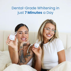 PurelyWHITE DELUXE guía de tonos comparativa mostrando resultados visibles