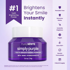PurelyWHITE DELUXE primer plano de textura del polvo que evidencia finura y suavidad protectora
