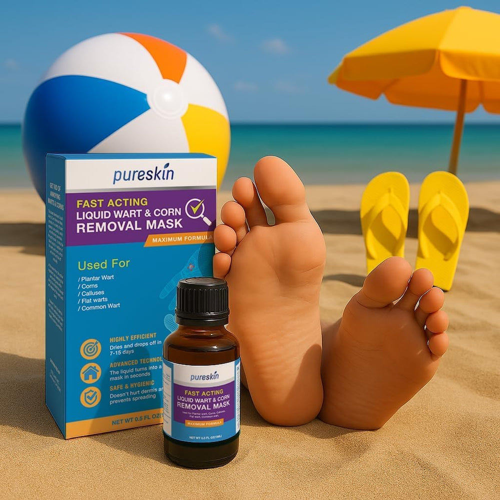 PURESKIN imagen ilustrativa antes y después para expectativas visuales