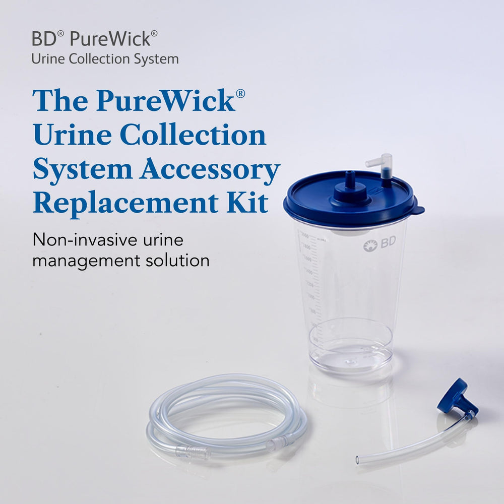 PureWick tubería de bomba detalle para conexiones seguras
