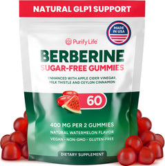 Purify Life frente del paquete mostrando gominolas y beneficios