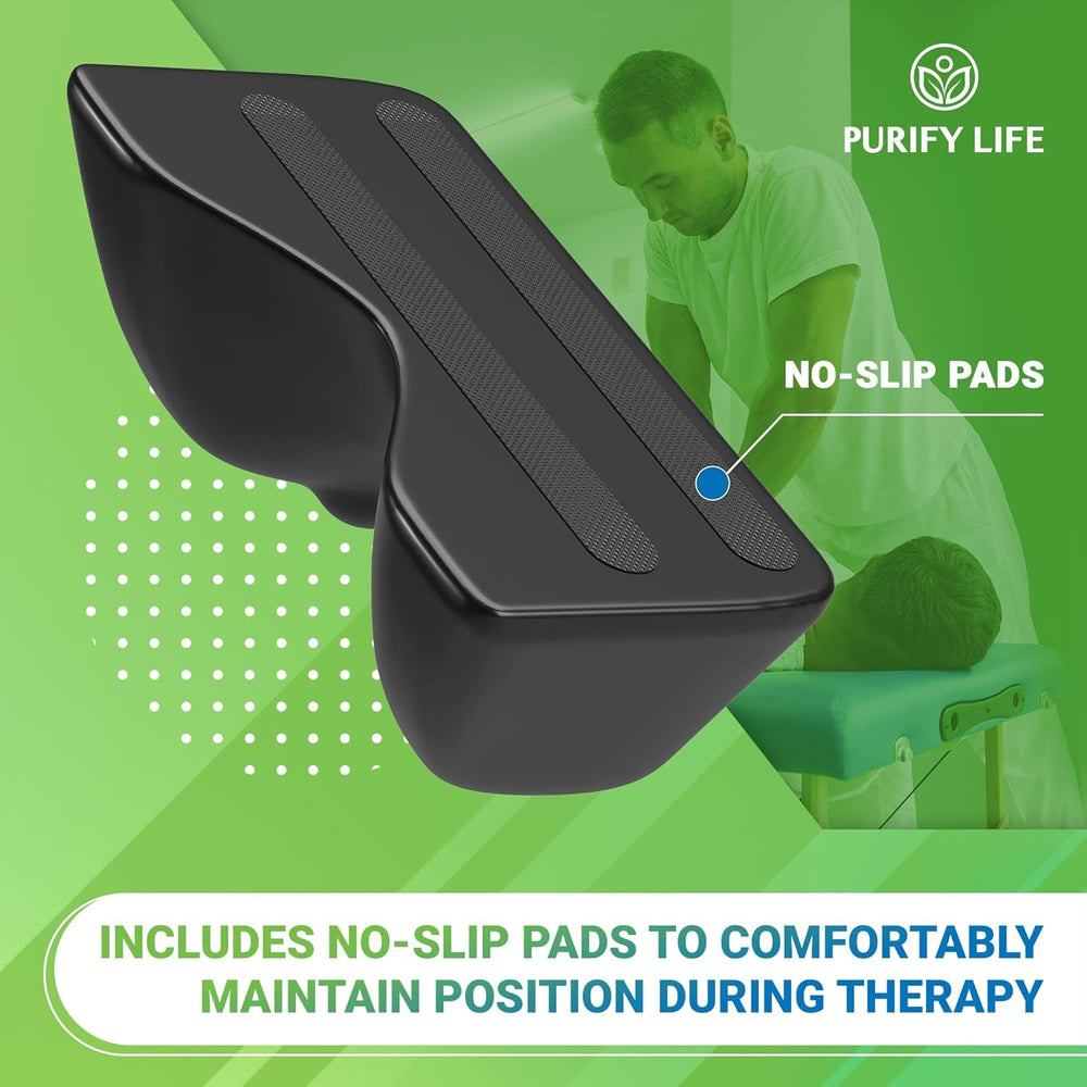 Purify Life terapeuta ajustando posición, uso seguro y controlado