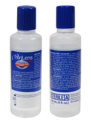 Gota de solución Purilens Plus en superficie que demuestra claridad y pureza