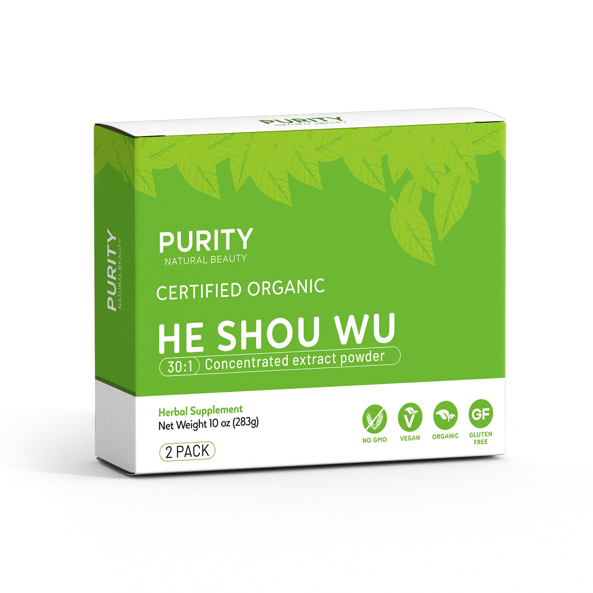 Purity Natural Beauty envase en cocina iluminada, estilo de vida natural y accesible