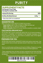 Purity Natural Beauty primer plano de la textura del polvo, mezcla fácil y fina