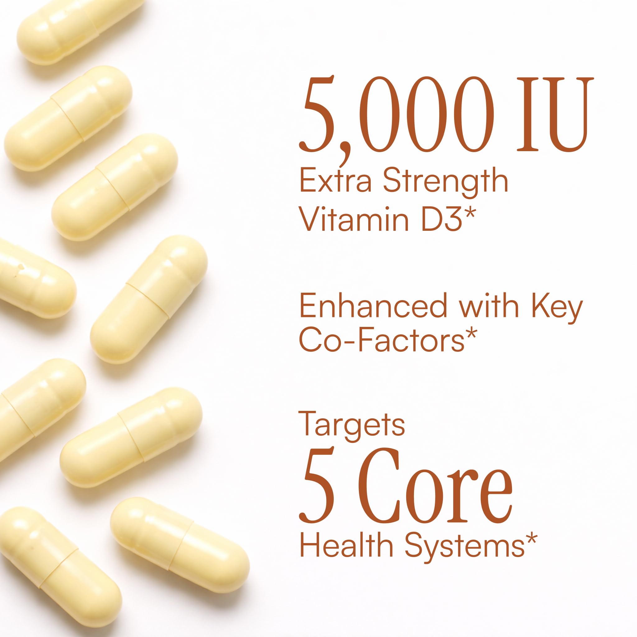 Purity Products etiqueta nutricional de Advanced D con información clara de ingredientes