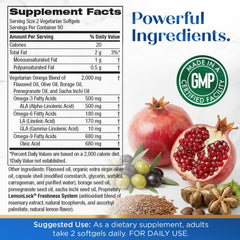 Ingredientes vegetales del suplemento Purity Products vistos de cerca, mezcla 5 en 1
