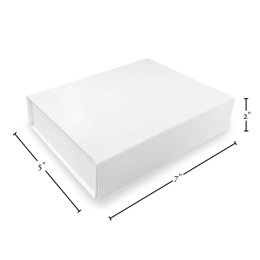 Purple Q Crafts caja ensamblada vista superior ideal para empaquetar detalles y dulces