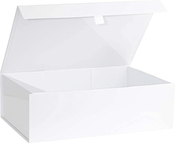 Purple Q Crafts vista frontal caja blanca elegante y profesional