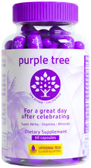 purple tree frasco frontal mostrando el producto y beneficios