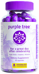 purple tree envase frontal mostrando marca y beneficio de recuperación