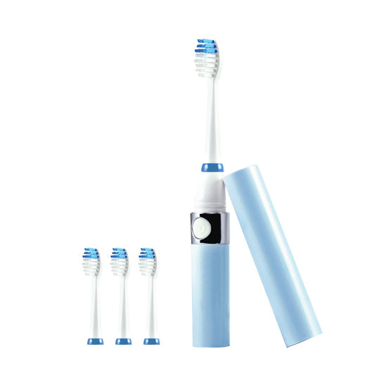Pursonic primer plano de cerdas DuPont que ayudan a pulir dientes suavemente