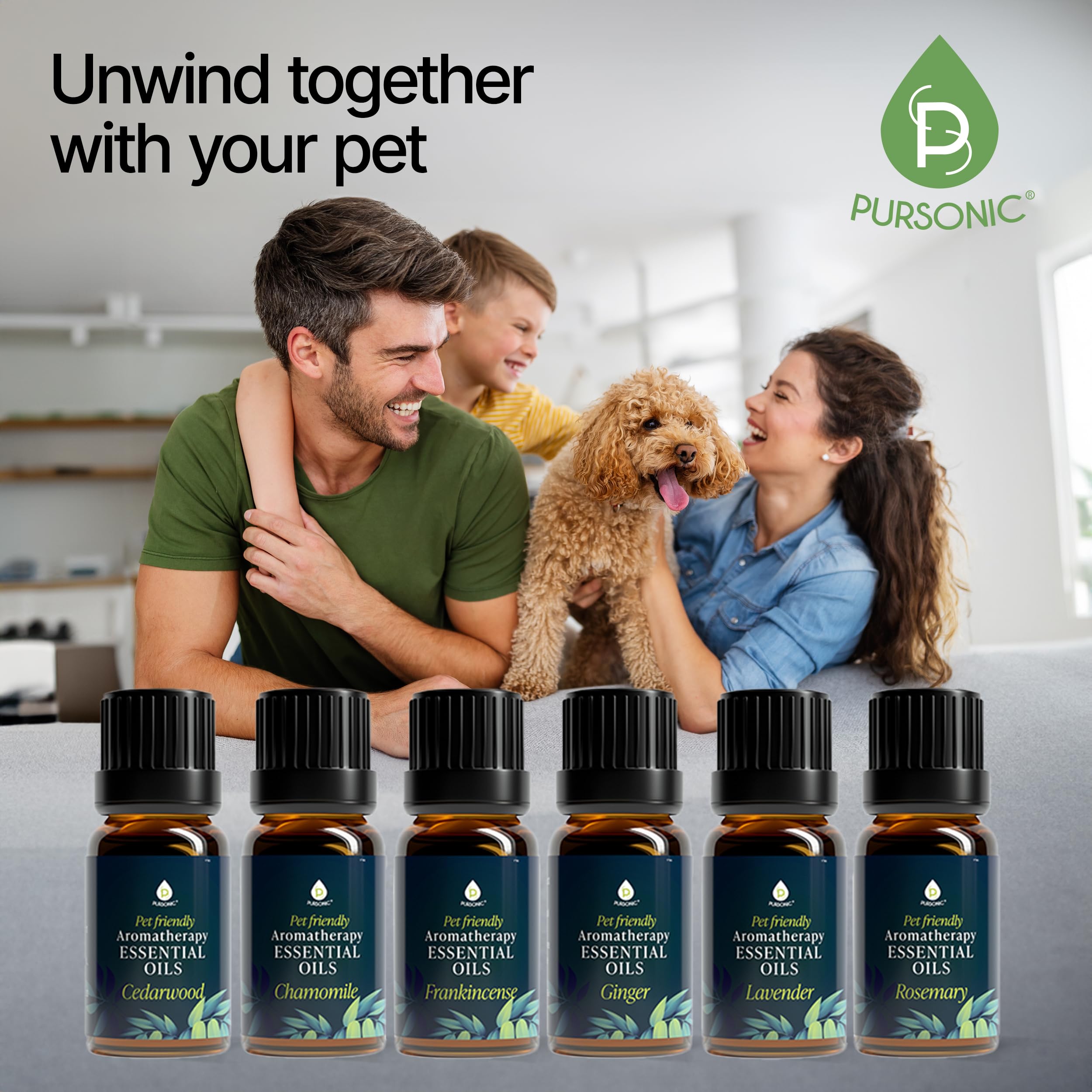 Pursonic frasco junto a cama de gato, crea un entorno confortable