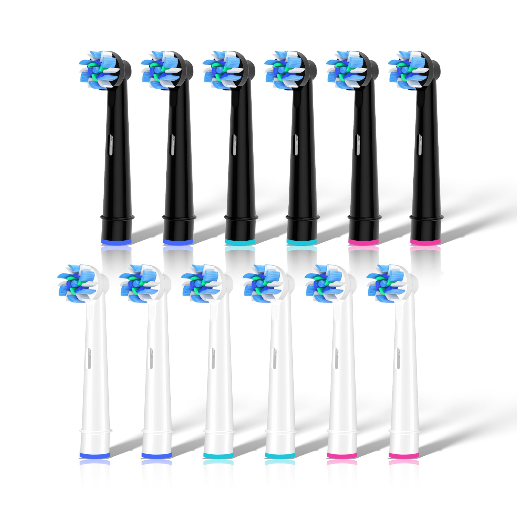 Purthmile caja frontal pack 12 mostrando colores negro y blanco y ahorro para hogar
