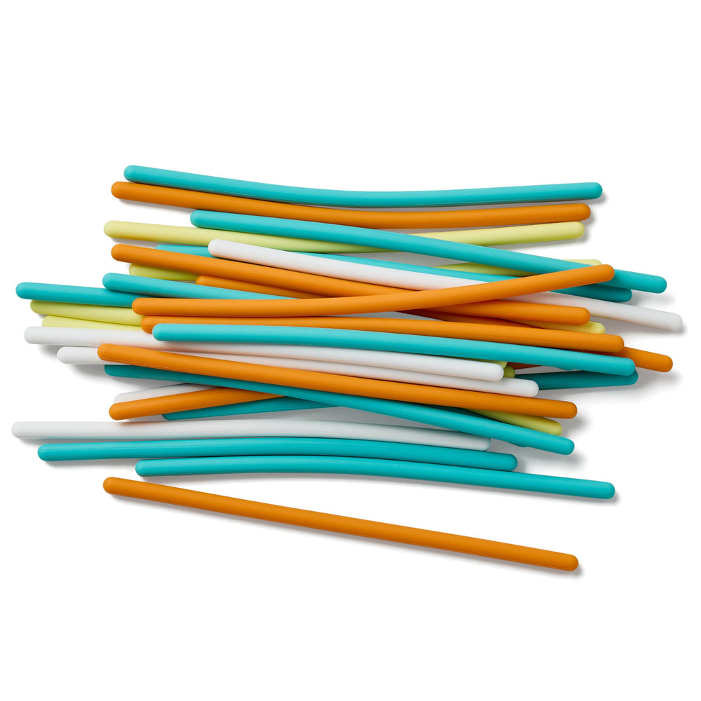 Primer plano del material de silicona del Pushpeel XL, suave y resistente para uso diario