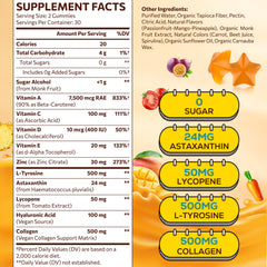 Pyelvornaxqut etiqueta legible con ingredientes y beneficios listados