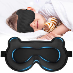 Pyopbow antifaz oso frontal mostrando forma 3D y confort visual