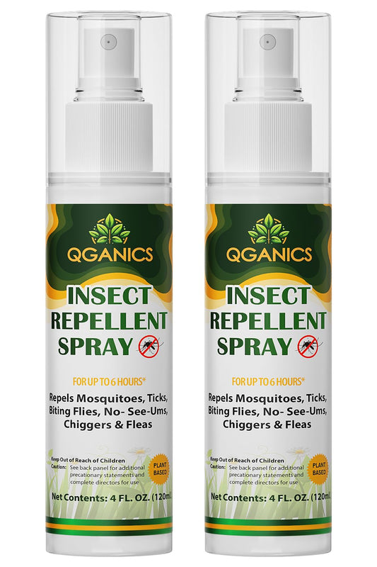 Qganics frente del envase mostrando diseño y tamaño práctico