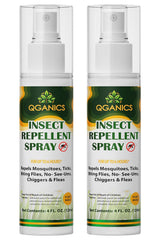 Qganics frente del envase mostrando diseño y tamaño práctico