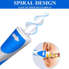 QGrips demostración de uso en mano para extracción controlada de cerumen