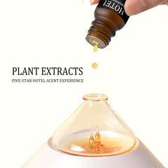 Qiapu botellas de aceite aromático en primer plano con diseño claro y calidad
