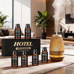 Qiapu difusor en uso mostrando aroma ambiental y efecto relajante