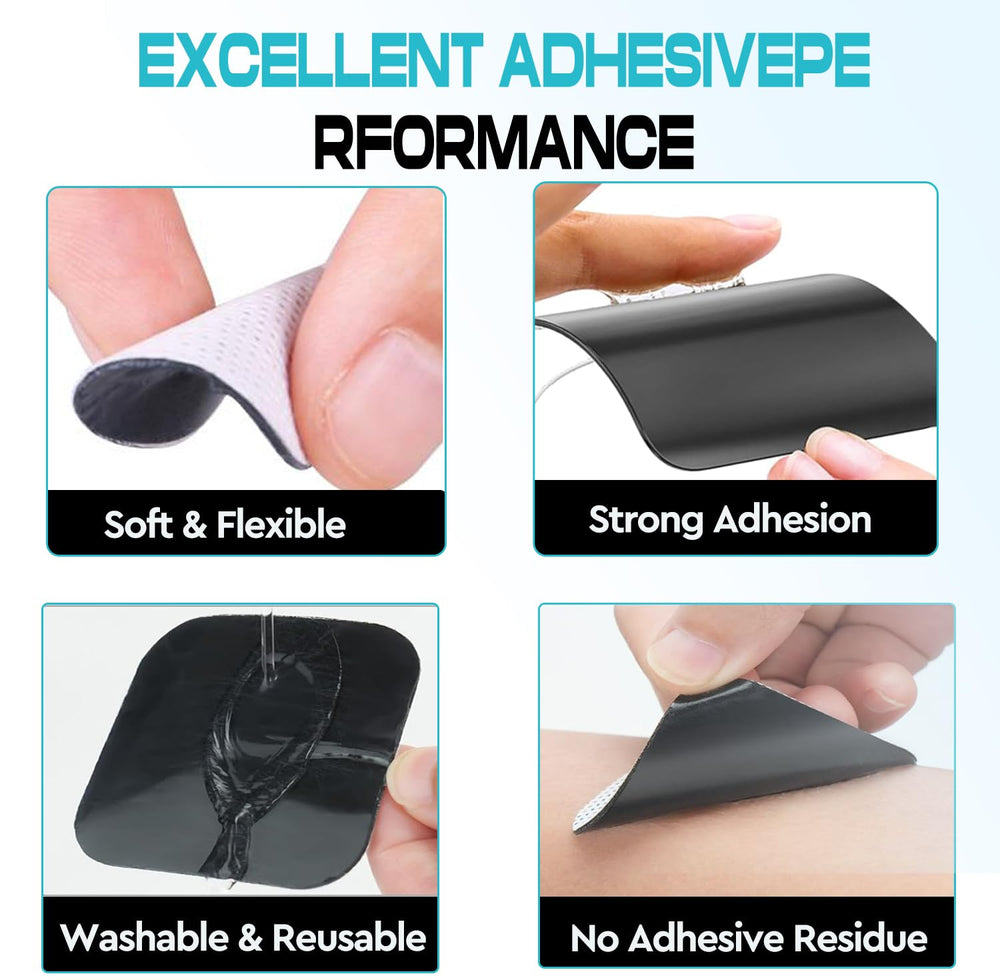 QIHANGTOPS bolsa resellable abierta protegiendo los electrodos entre usos