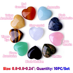 QINJIEJIE corazón en frasco decorativo añade color y energía visual