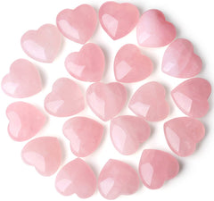 QINJIEJIE vista frontal del paquete con 20 corazones, opción de regalo