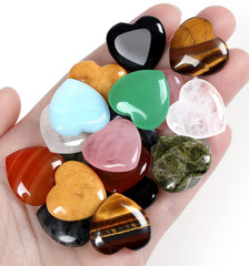 QINJIEJIE frente del estuche con 10 corazones, ideal para regalar