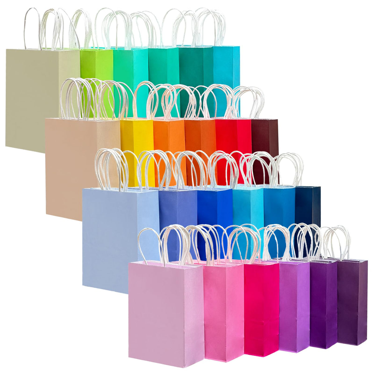 qiqee bolsa frontal color sólido, presentación atractiva y resistente