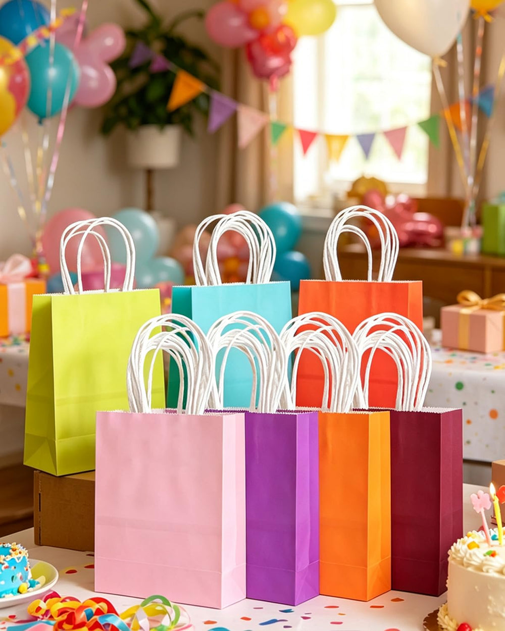 qiqee bolsa con pastelería en su interior para entrega higiénica y estética