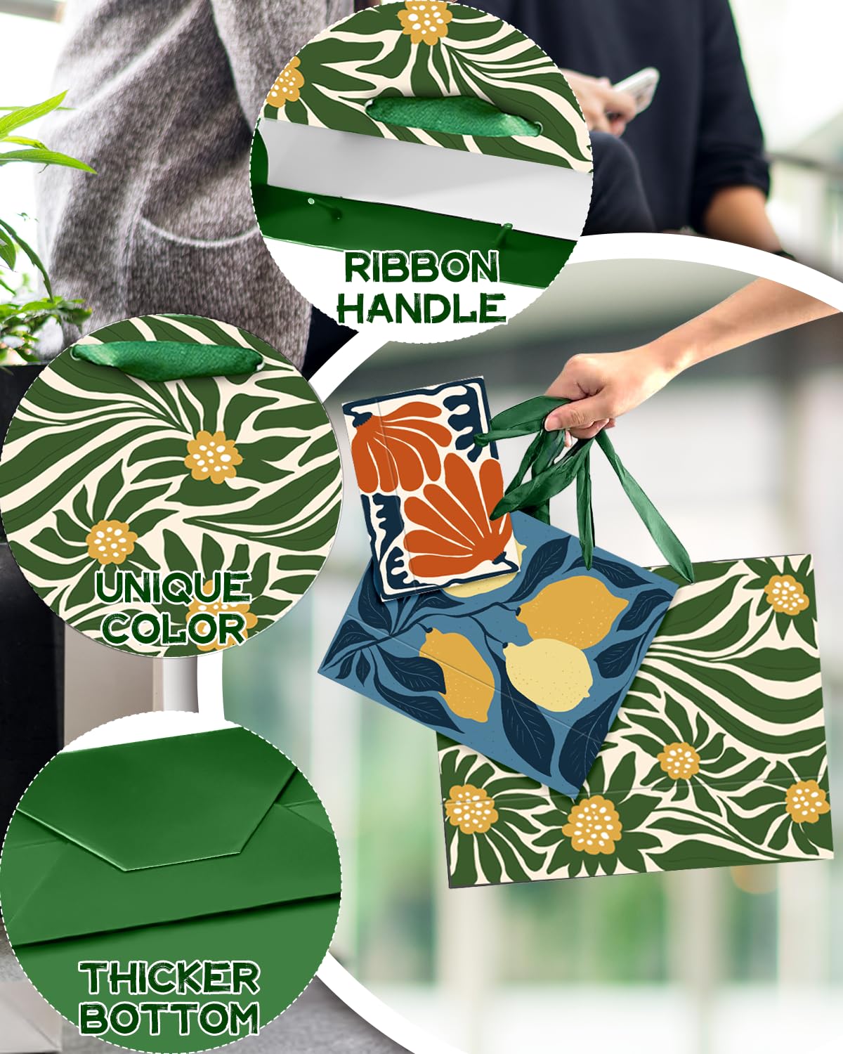 qiqee bolsa mediana llena de dulces, perfecta para regalos