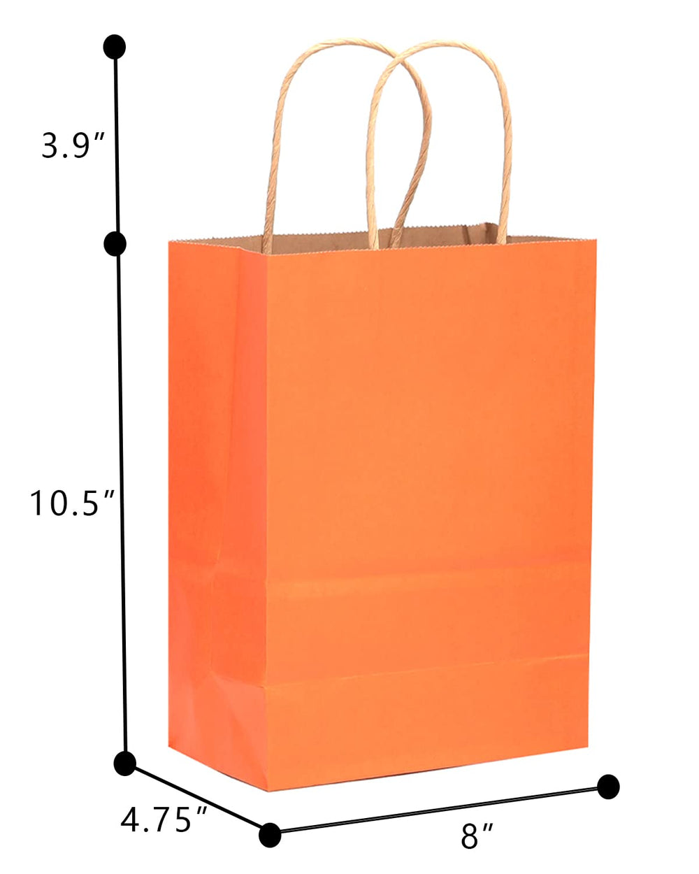 qiqee bolsa en mano muestra tamaño mediano práctico y manejable