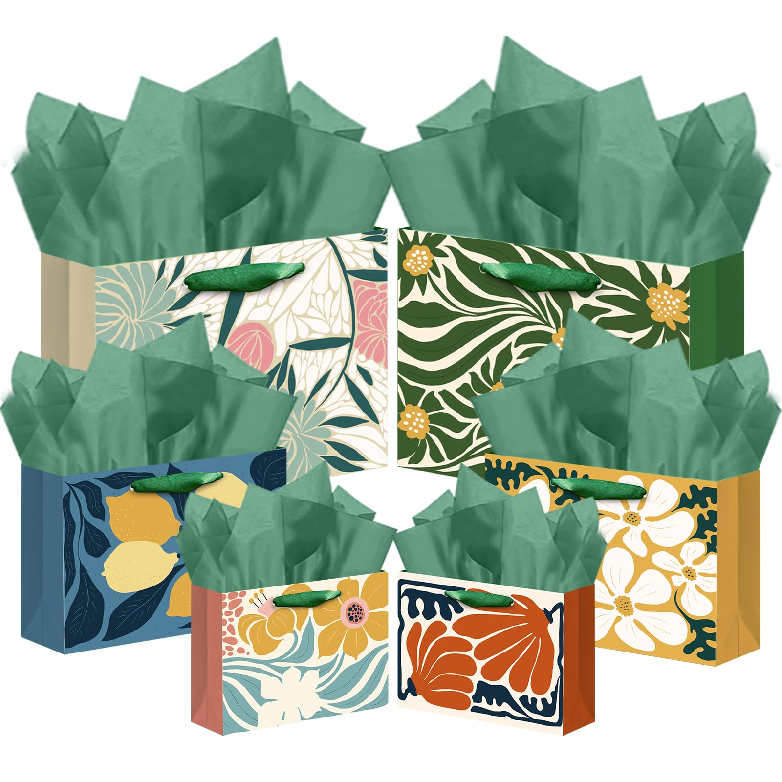 qiqee bolsa frontal paquete Clash Flowers, presentación atractiva