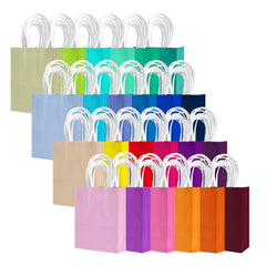 qiqee paquete frontal 24 bolsas, presentación ordenada y colorida