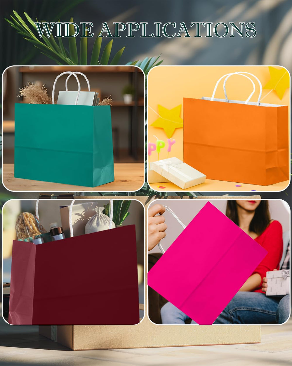 qiqee despliegue de los 24 colores para combinaciones llamativas