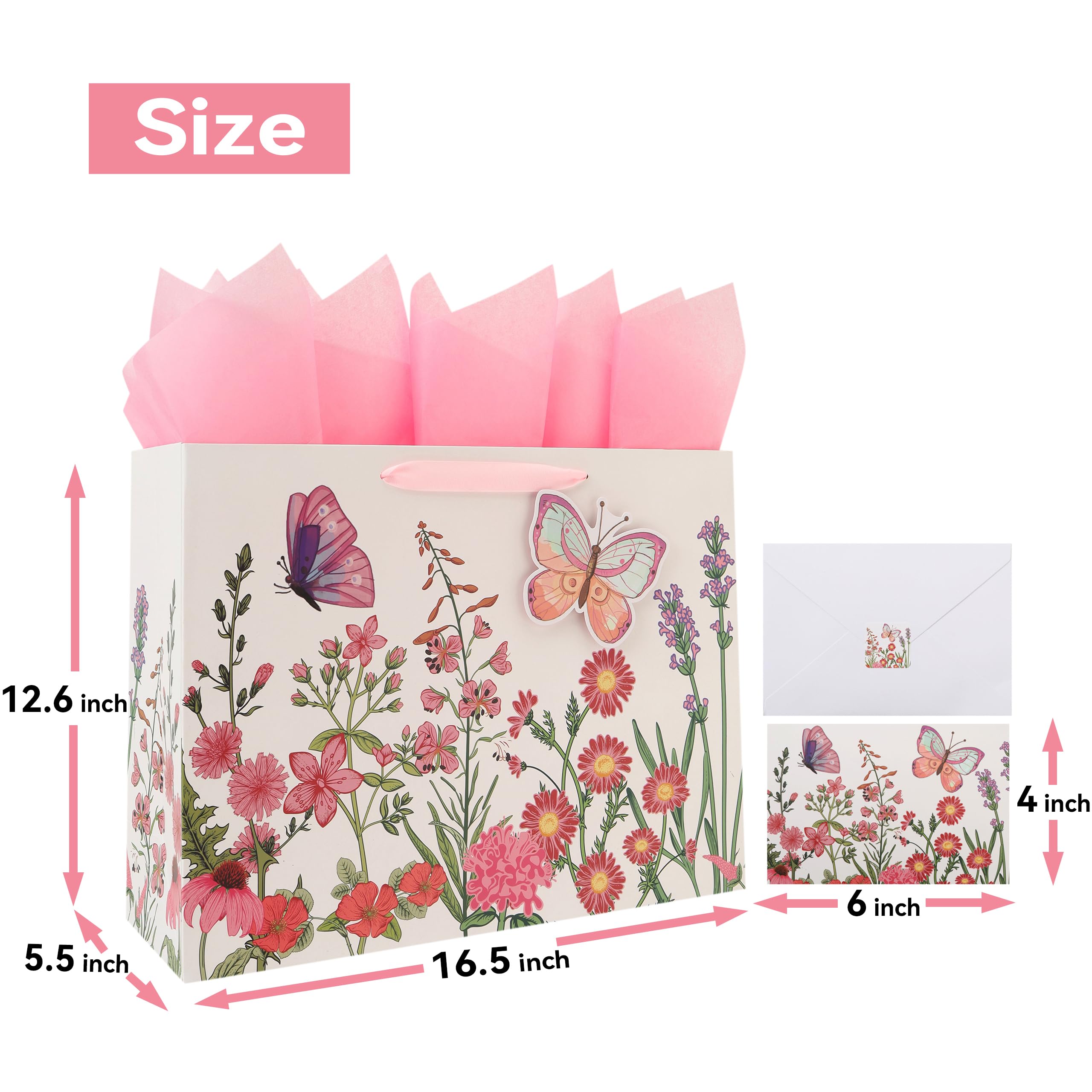 Qirrmiy primer plano mariposas 3D mostrando textura decorativa y movimiento