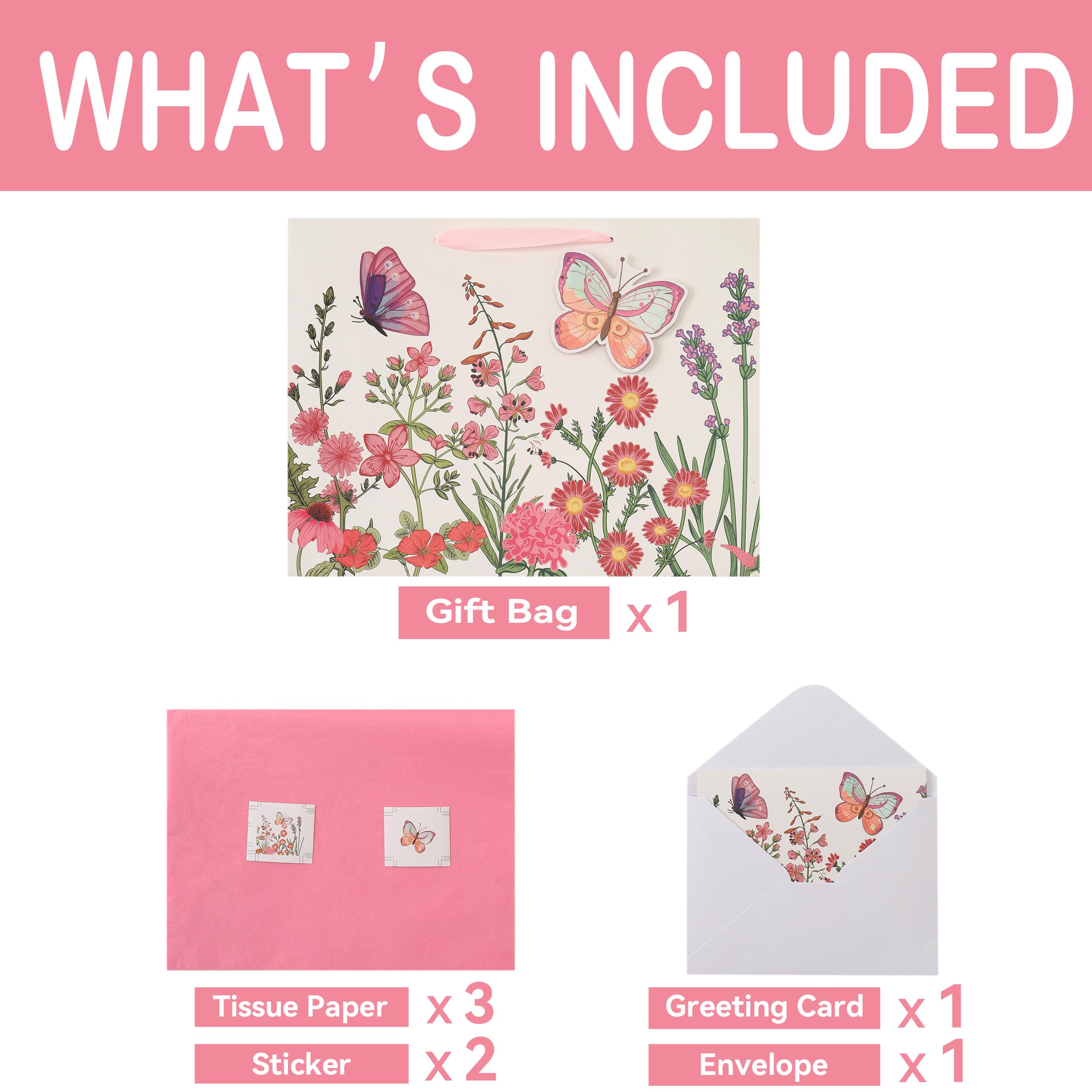 Qirrmiy interior con papeles de seda rosa, relleno que protege regalos
