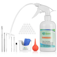 QISXROVY frontal del empaque mostrando kit completo y facilidad