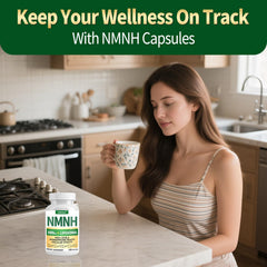 Persona activa tomando Qmiozzy para apoyar vitalidad y concentración
