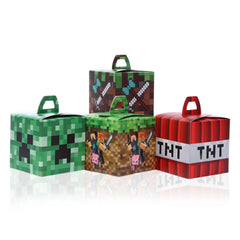 QOQXQOOH caja frontal mostrando diseño pixelado y apariencia atractiva