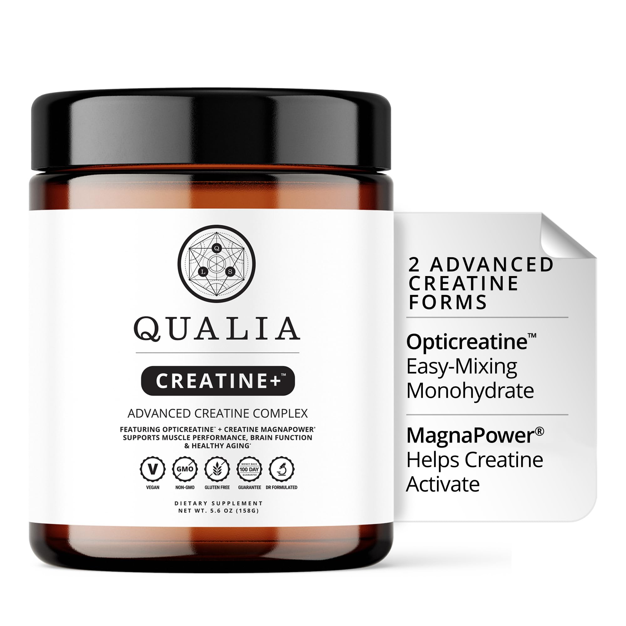 QUALIA LIFE SCIENCES envase frontal que transmite calidad y confianza