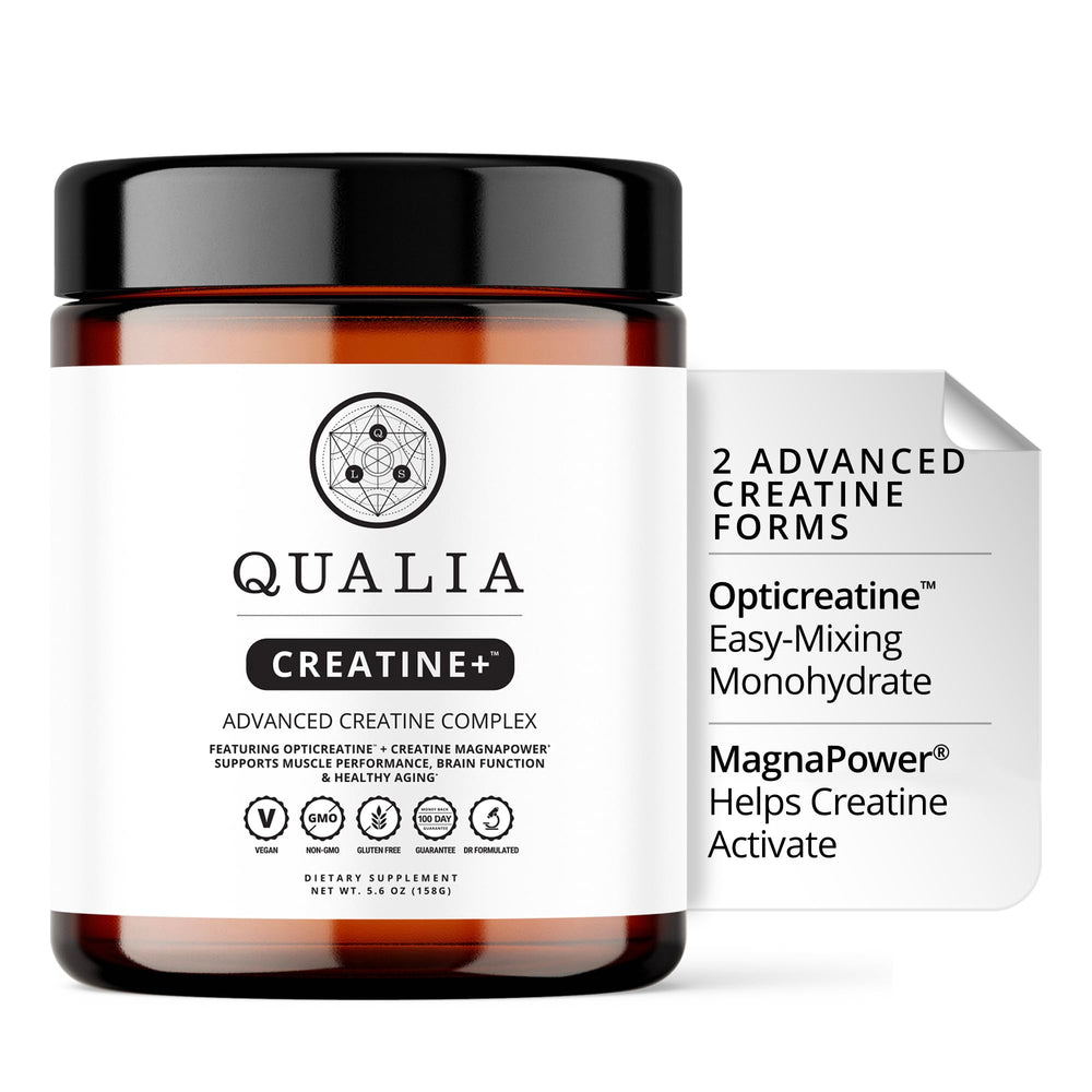QUALIA LIFE SCIENCES envase frontal que transmite calidad y confianza