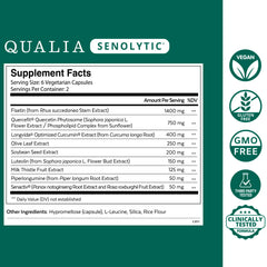 Qualia Life Sciences caja abierta con frascos, facilita iniciar el protocolo